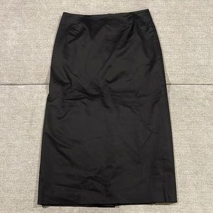 Gap Midi Black Skirt Size 12